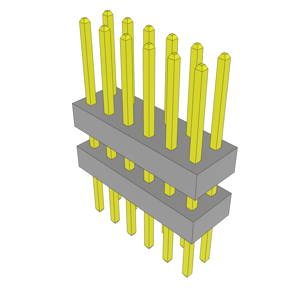 All Parts Connectors Smart Card Connectors TW-06-06-G-D-230-190 by Samtec