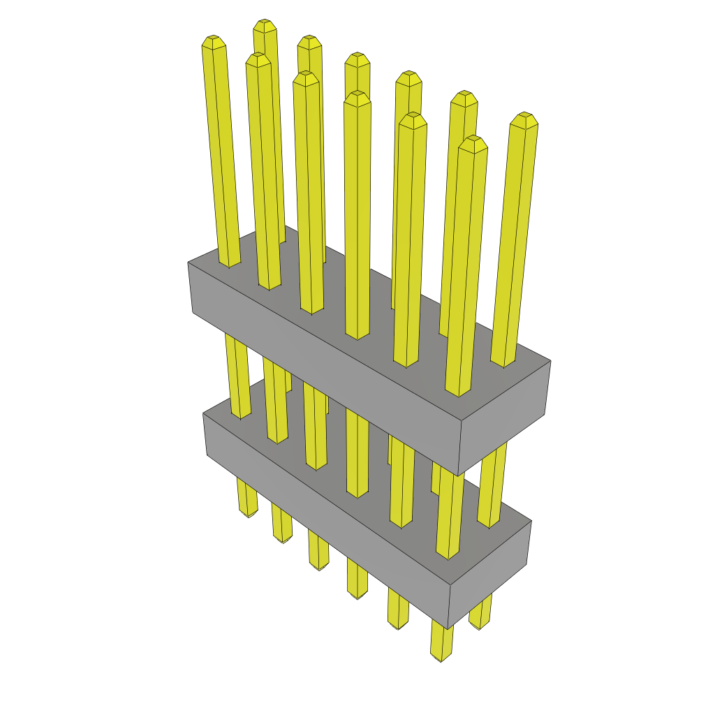 All Parts Connectors Backplane Connectors Hard Metric Connectors TW-06-07-L-D-330-120 by Samtec