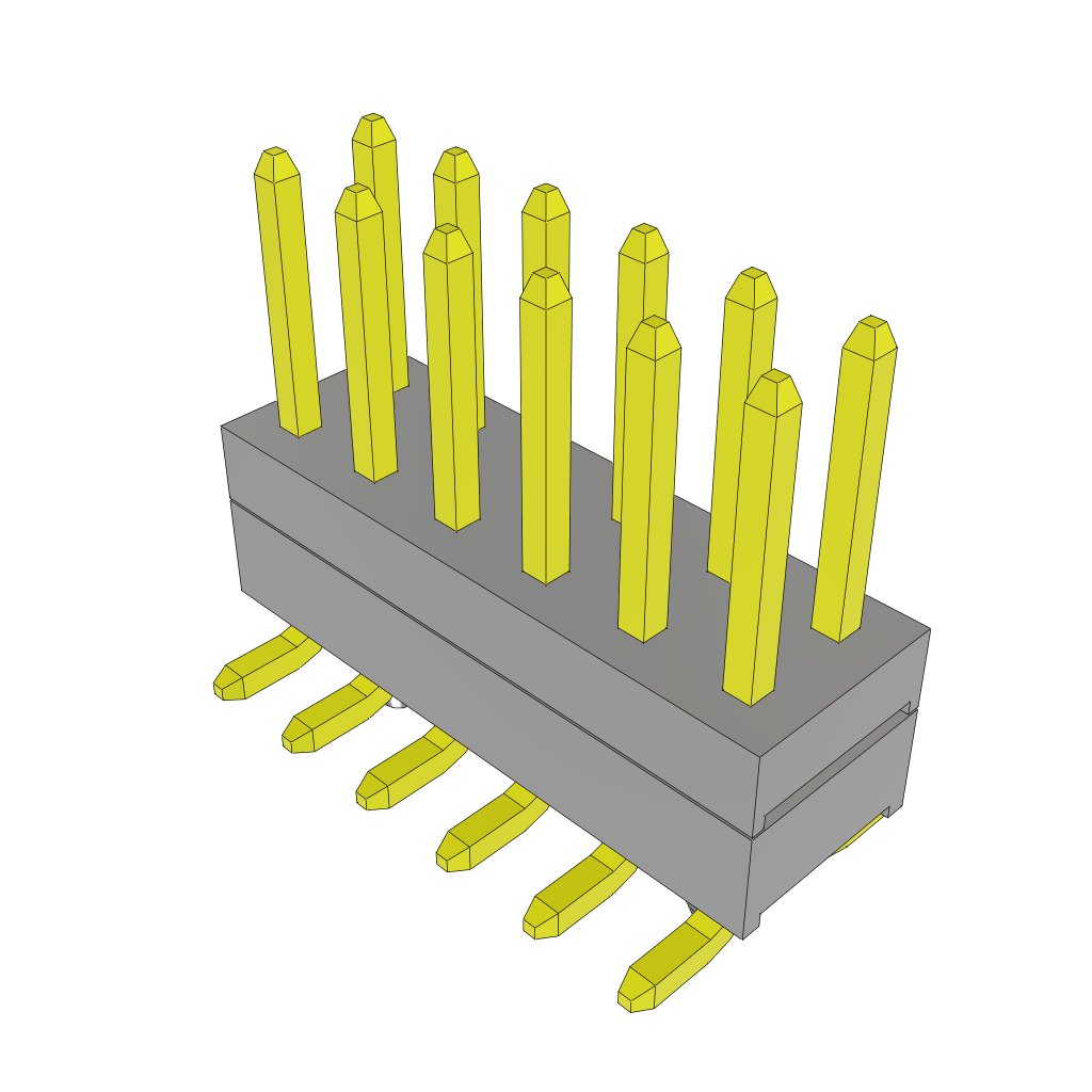 All Parts Connectors Backplane Connectors Hard Metric Connectors TW-06-09-F-D-190-SM-A by Samtec