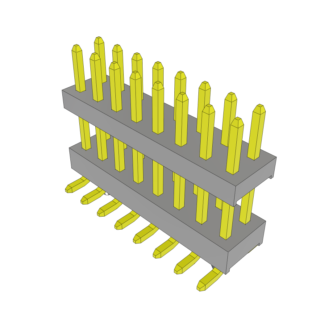 All Parts Connectors Backplane Connectors Hard Metric Connectors TW-08-03-L-D-330-SM-A by Samtec
