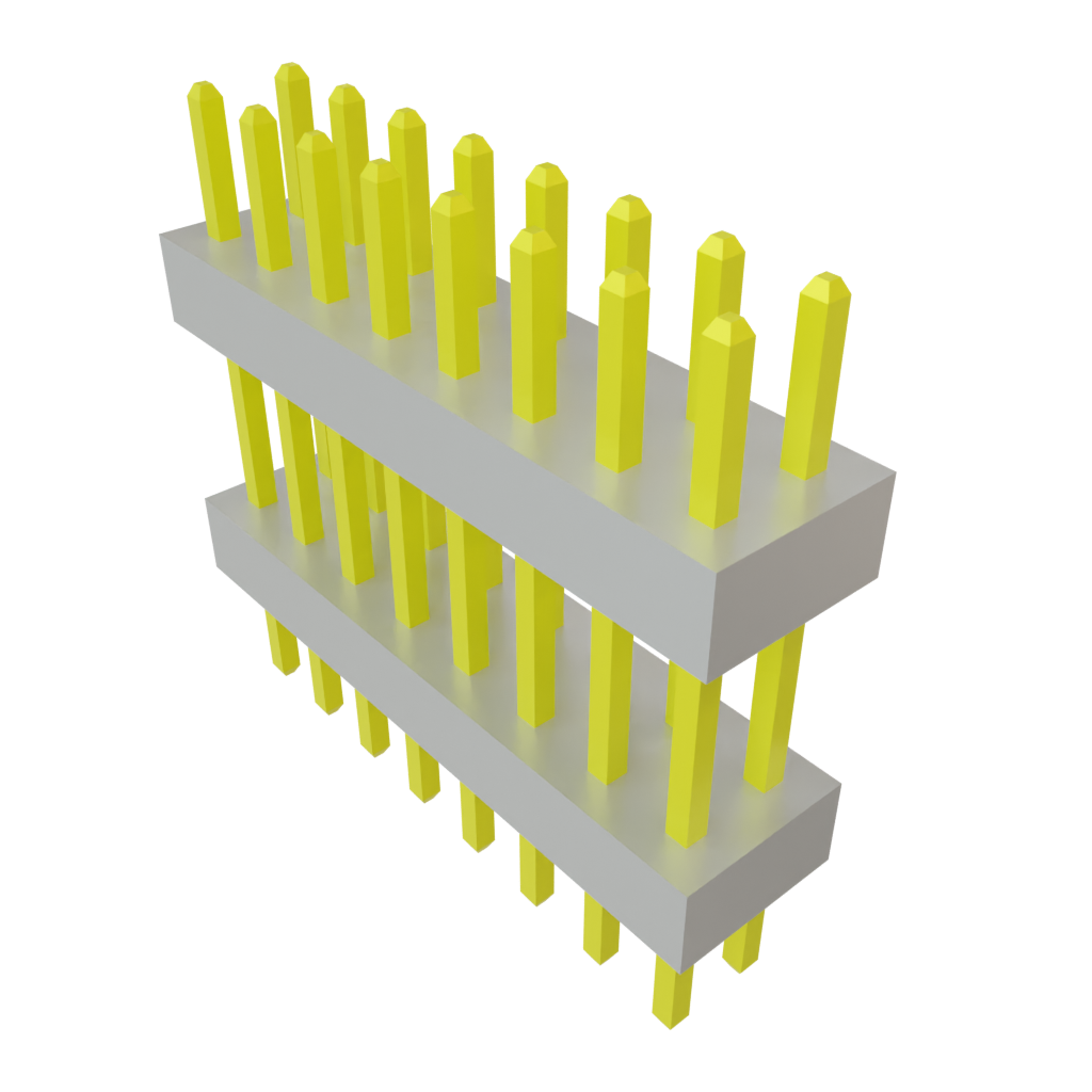 All Parts Connectors Backplane Connectors Hard Metric Connectors TW-08-05-G-D-340-130 by Samtec