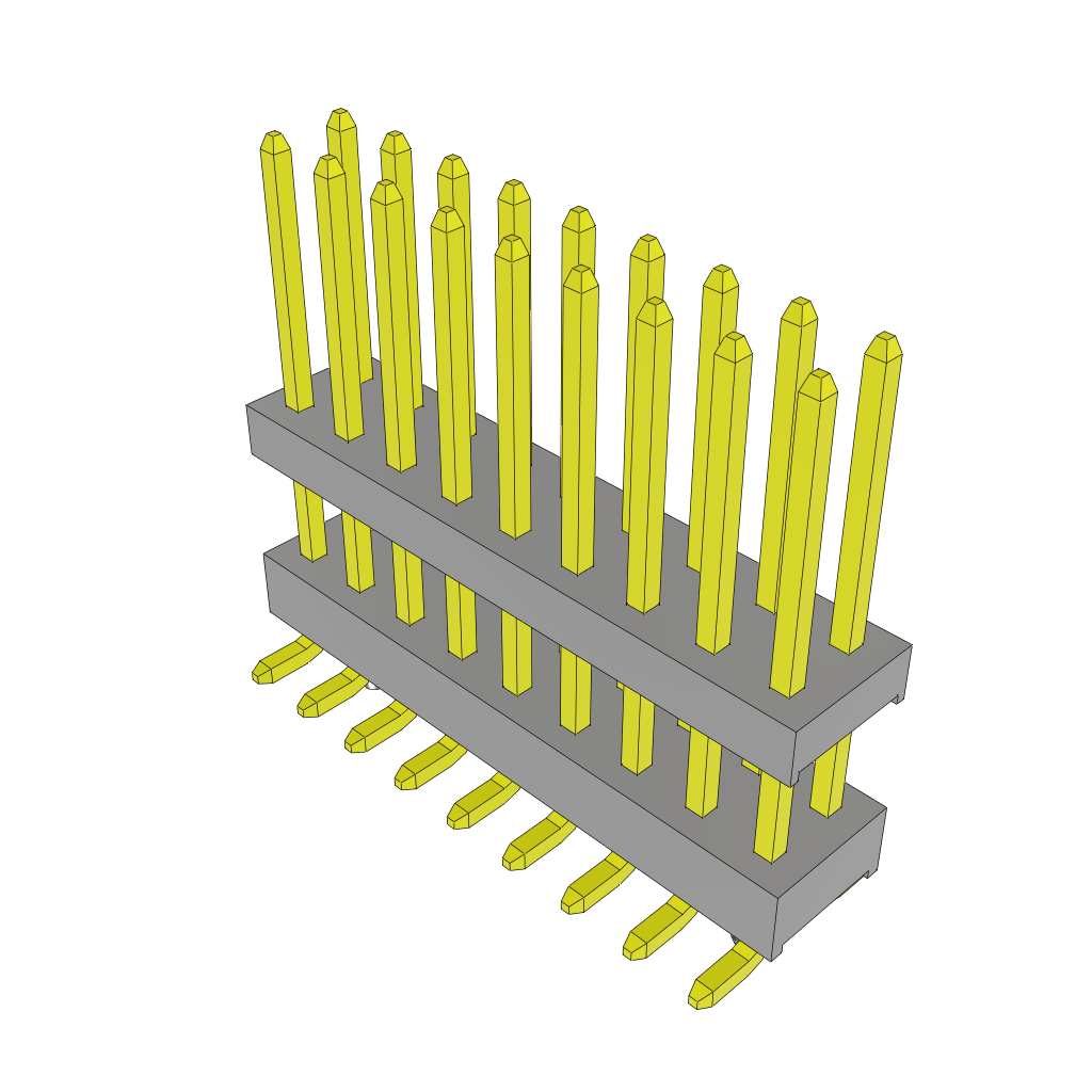 All Parts Connectors Backplane Connectors Hard Metric Connectors TW-09-06-G-D-315-SM-A-TR by Samtec