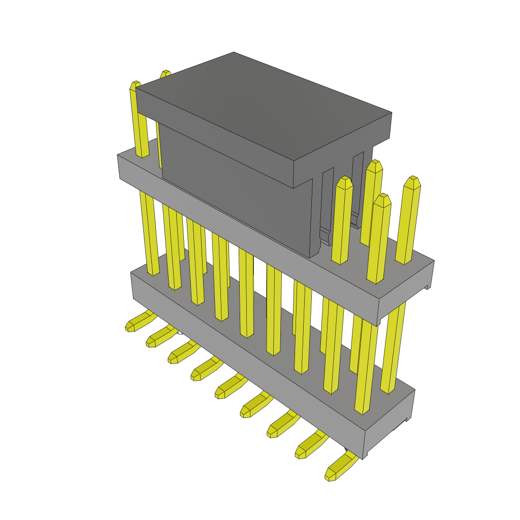 All Parts Connectors Backplane Connectors Hard Metric Connectors TW-09-06-L-D-440-SM-A-P by Samtec