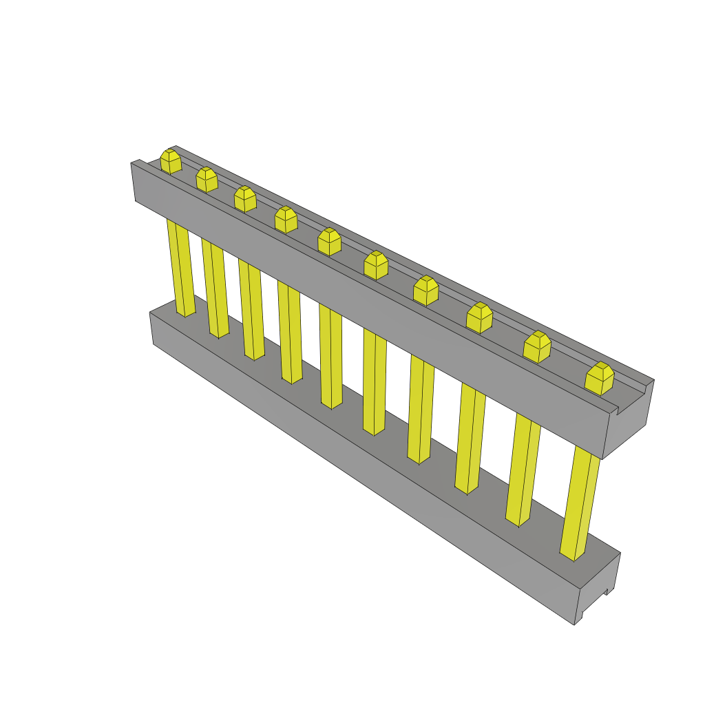 All Parts Connectors Backplane Connectors Hard Metric Connectors TW-10-01-L-S-128-073 by Samtec