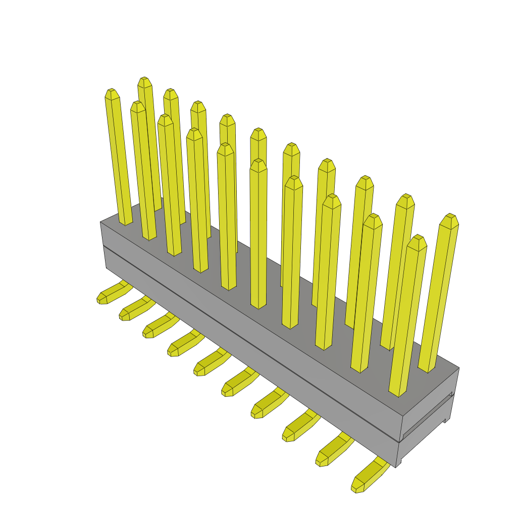 All Parts Connectors Backplane Connectors Hard Metric Connectors TW-10-03-F-D-170-SM by Samtec