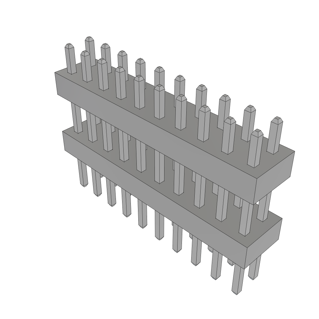 All Parts Connectors Smart Card Connectors TW-10-04-T-D-300-160 by Samtec