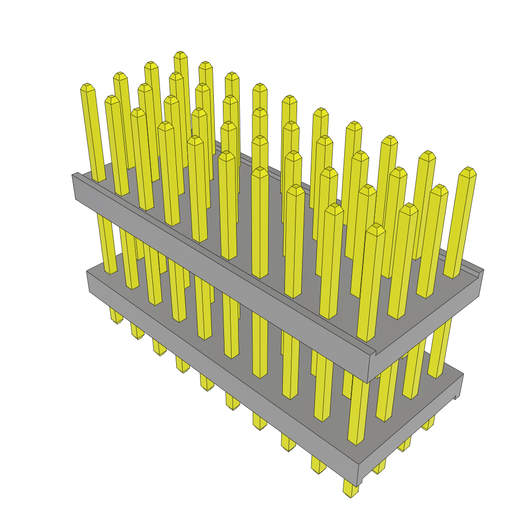 All Parts Connectors Backplane Connectors Hard Metric Connectors TW-10-05-L-Q-327-126 by Samtec