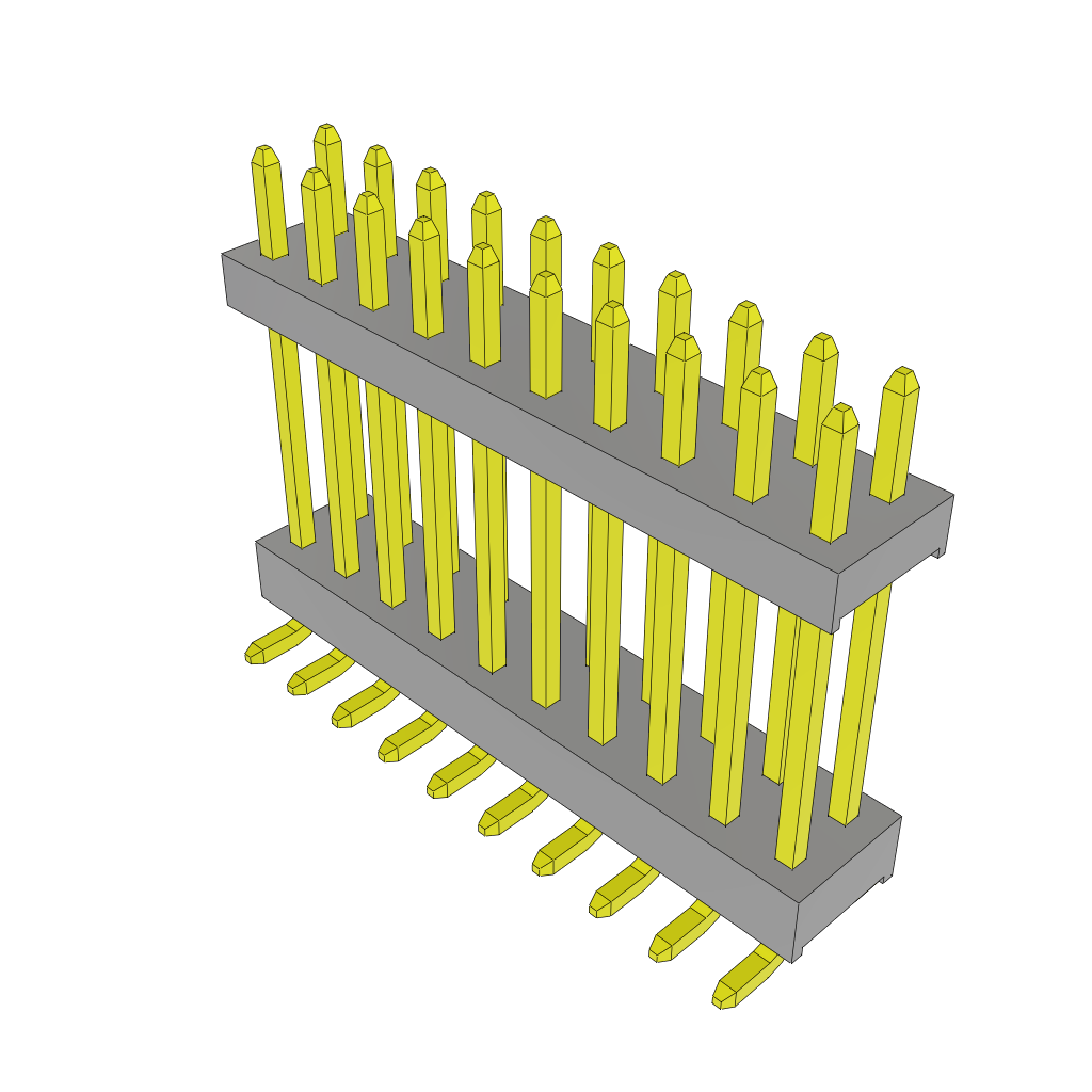 All Parts Connectors Backplane Connectors Hard Metric Connectors TW-10-06-L-D-490-SM-LC by Samtec
