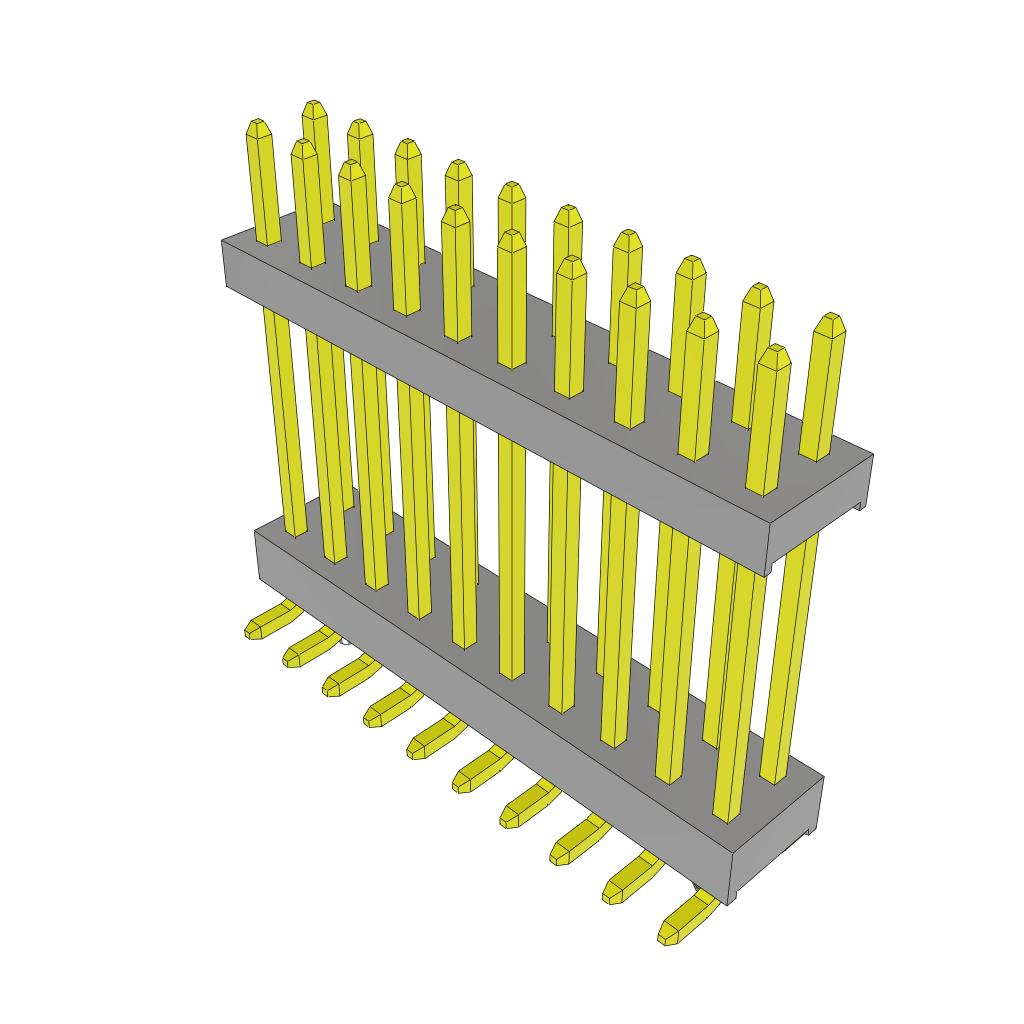 All Parts Connectors Backplane Connectors Hard Metric Connectors TW-10-07-L-D-540-SM-A by Samtec