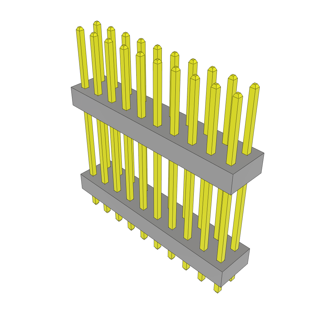 All Parts Connectors Smart Card Connectors TW-10-08-S-D-500-090 by Samtec