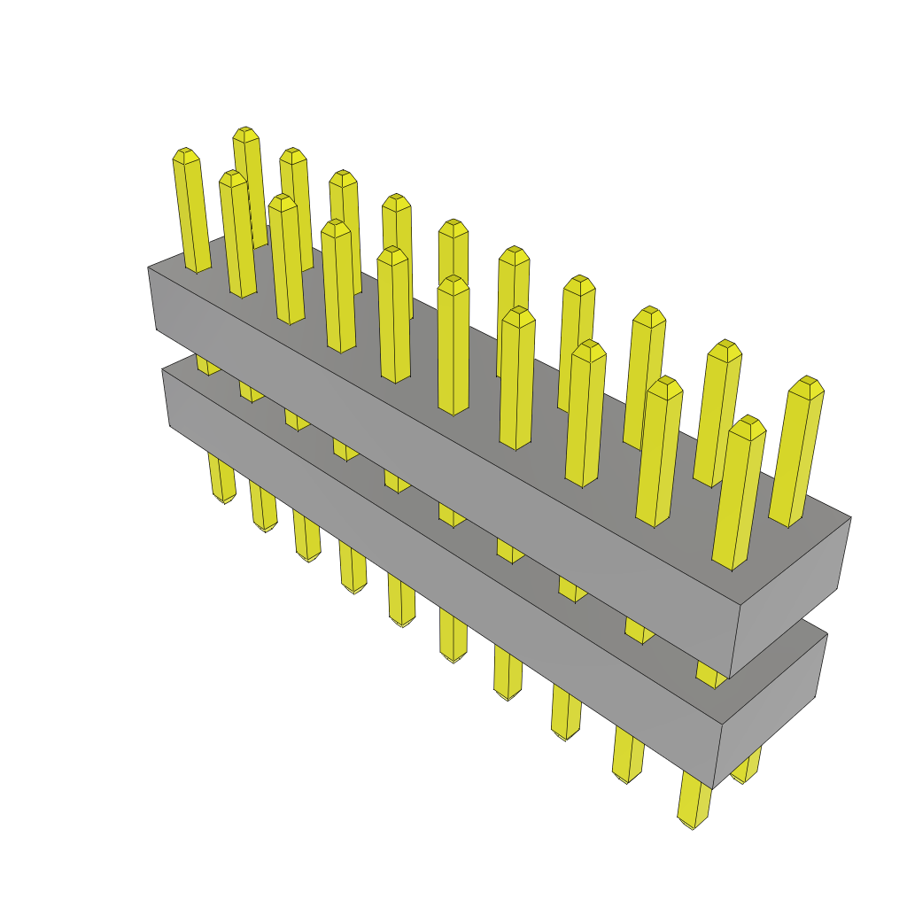 All Parts Connectors Smart Card Connectors TW-10-09-G-D-210-110 by Samtec