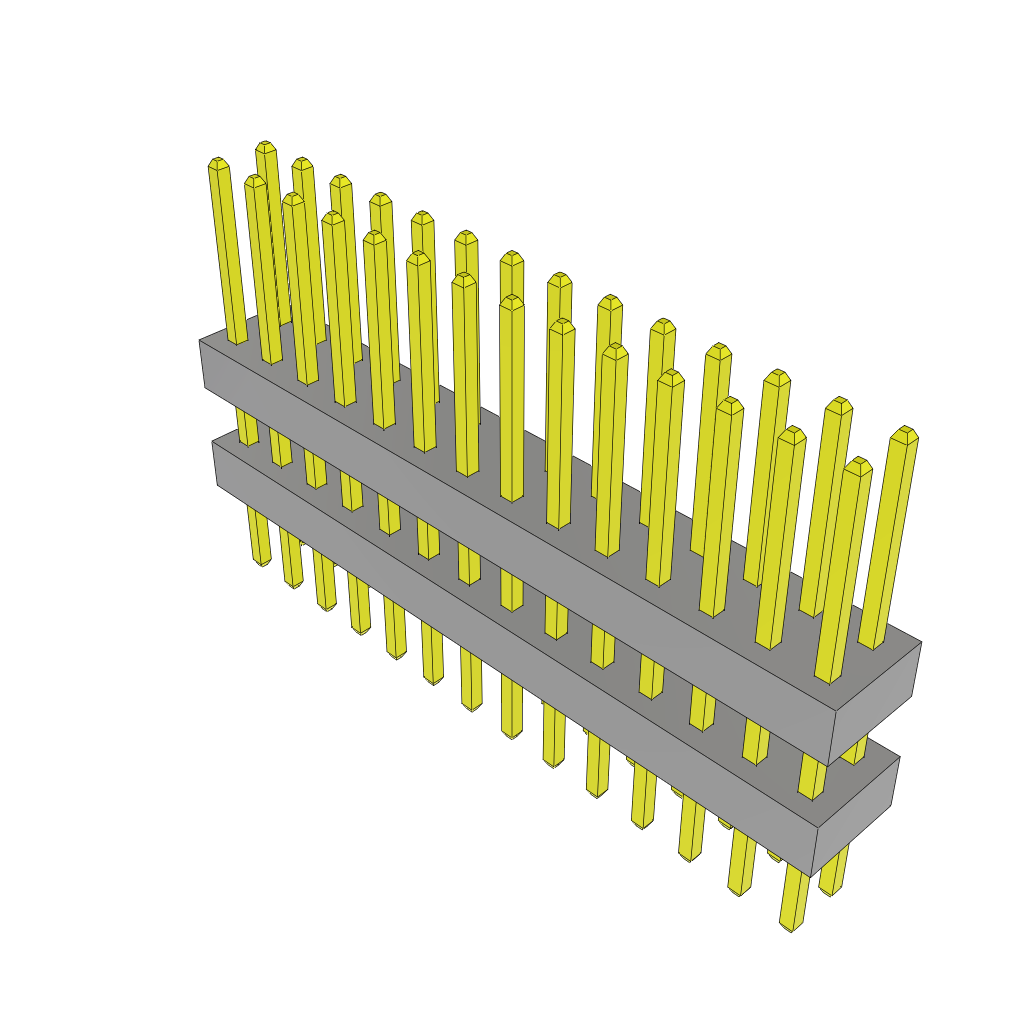 All Parts Connectors Backplane Connectors Hard Metric Connectors TW-14-06-G-D-250-150 by Samtec