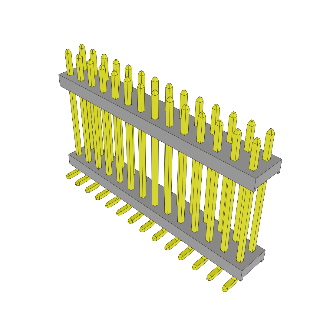 All Parts Connectors Backplane Connectors Hard Metric Connectors TW-14-07-S-D-560-SM by Samtec
