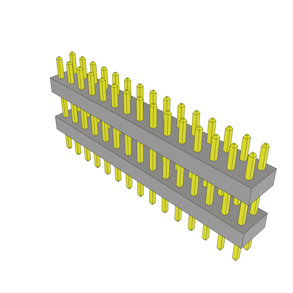 All Parts Connectors Backplane Connectors Hard Metric Connectors TW-15-03-G-D-300-125 by Samtec