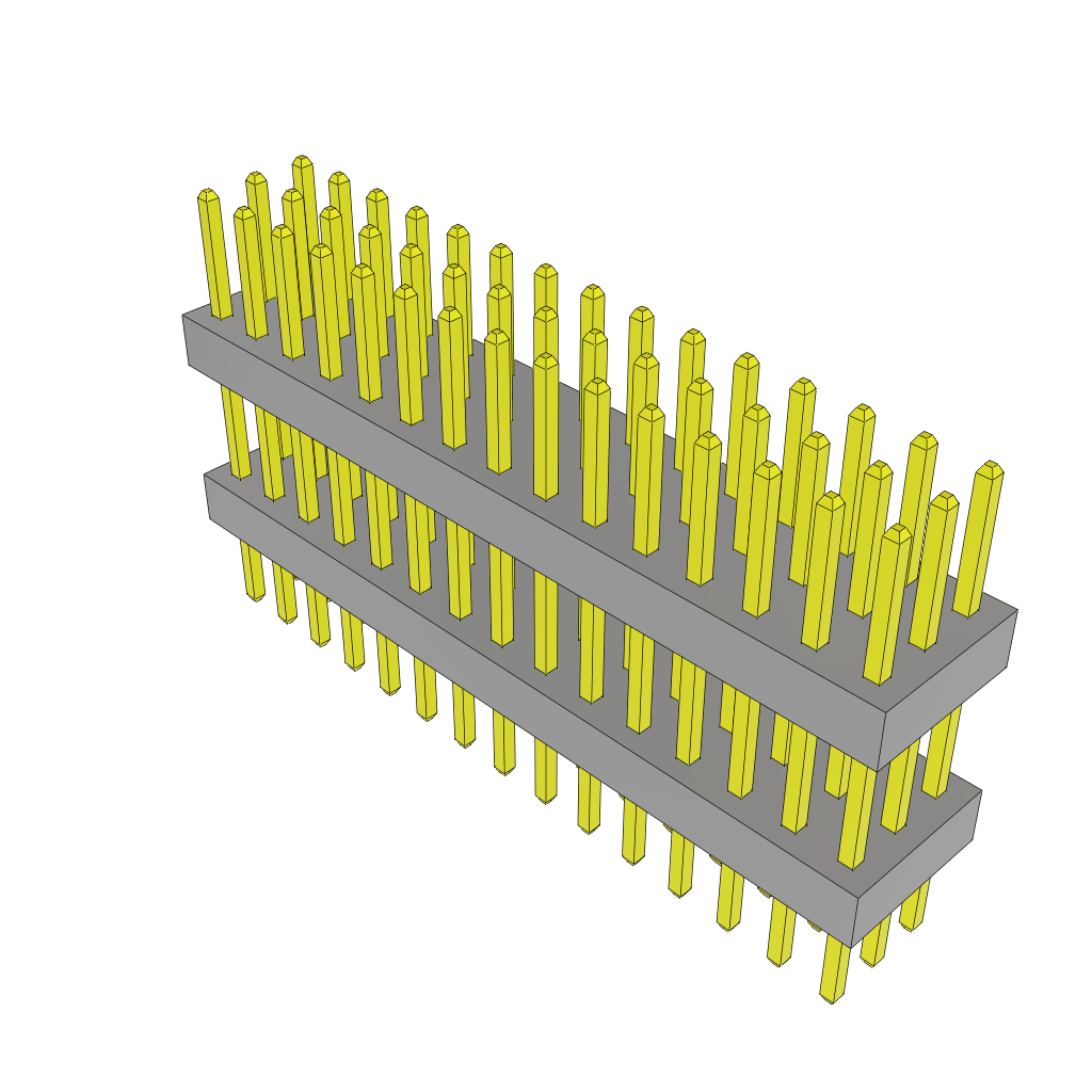 All Parts Connectors Backplane Connectors Hard Metric Connectors TW-15-06-L-T-340-150 by Samtec
