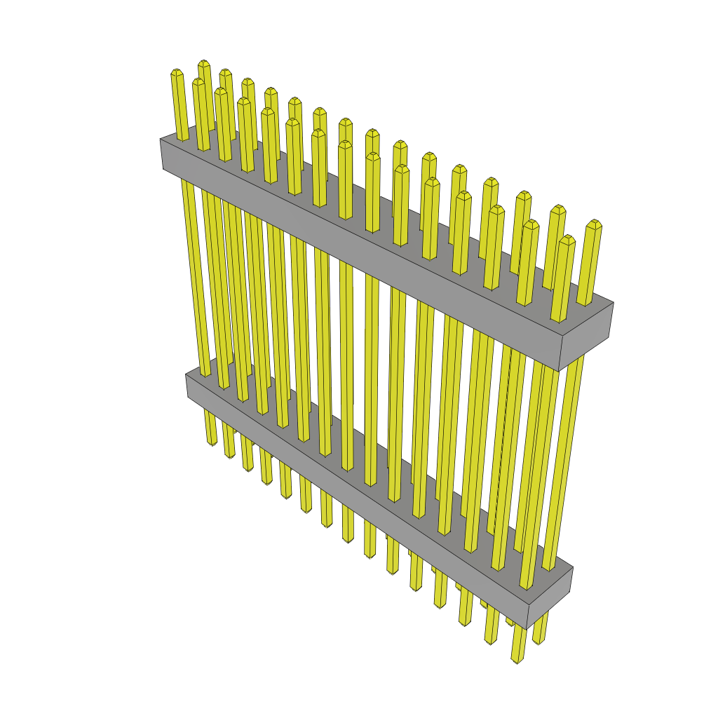 All Parts Connectors Backplane Connectors Hard Metric Connectors TW-15-12-L-D-770-170 by Samtec