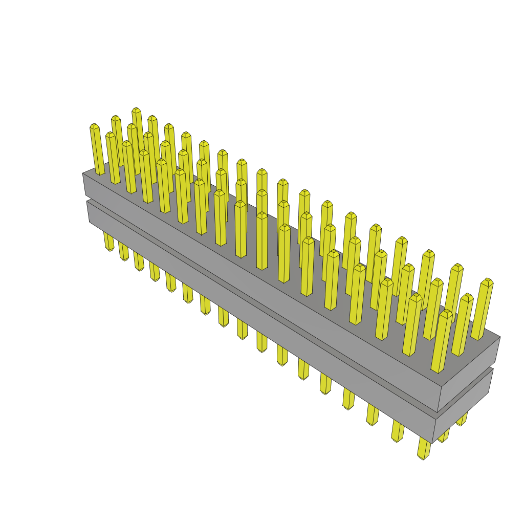 All Parts Connectors Backplane Connectors Hard Metric Connectors TW-17-09-L-T-180-110 by Samtec