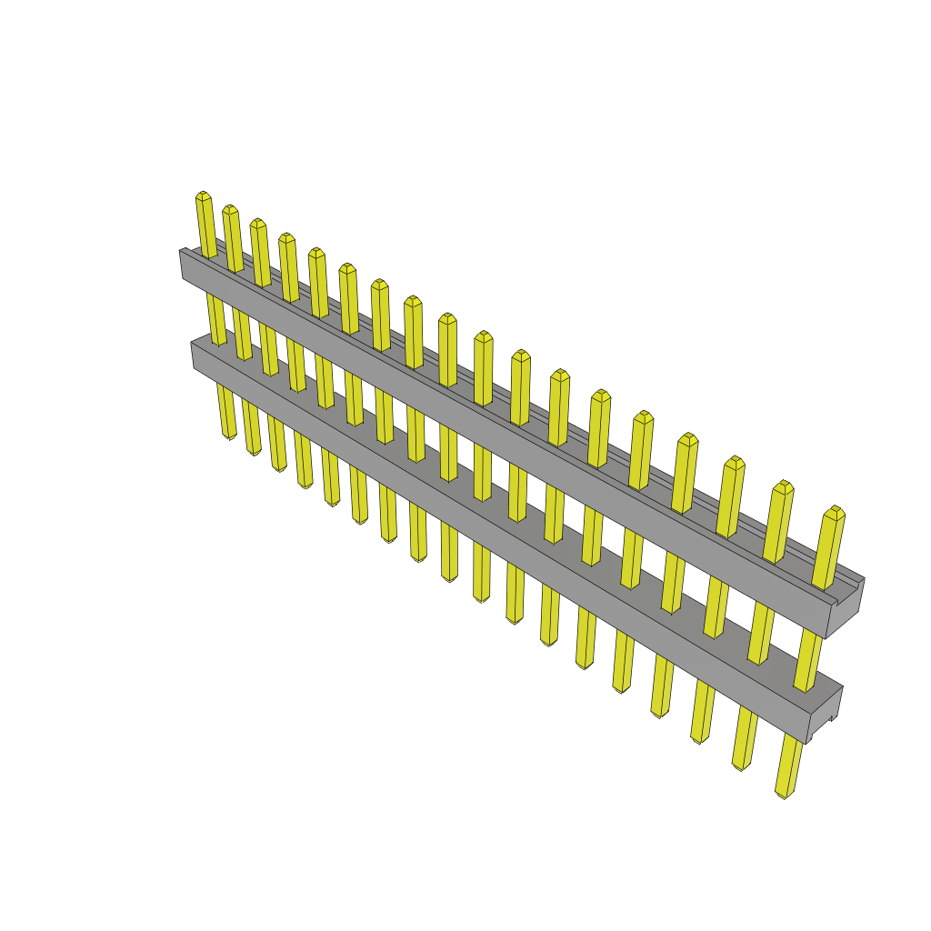 All Parts Connectors Backplane Connectors Hard Metric Connectors TW-18-03-L-S-255-165 by Samtec
