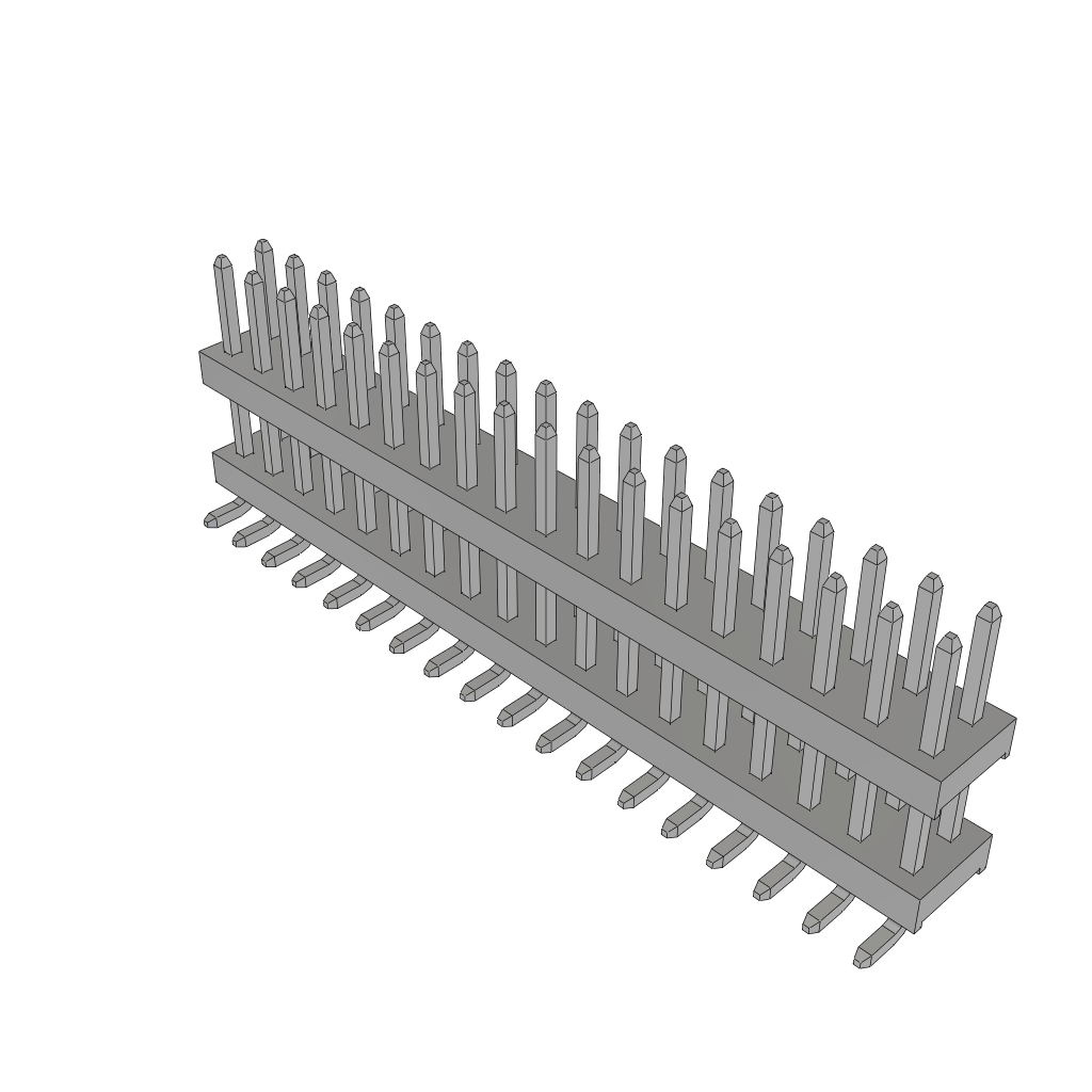 All Parts Connectors Backplane Connectors Hard Metric Connectors TW-18-03-T-D-300-SM by Samtec
