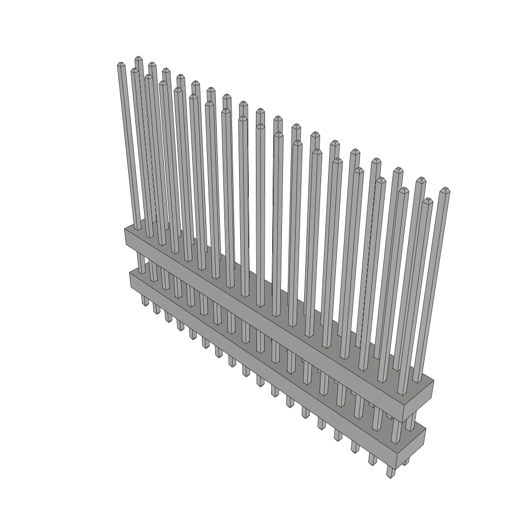 Board to Board & Mezzanine Connectors TW-18-12-T-D-300-100 by Samtec