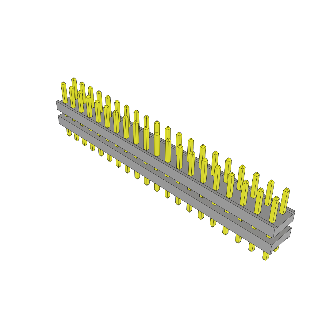All Parts Connectors Backplane Connectors Hard Metric Connectors TW-20-02-F-D-160-090 by Samtec