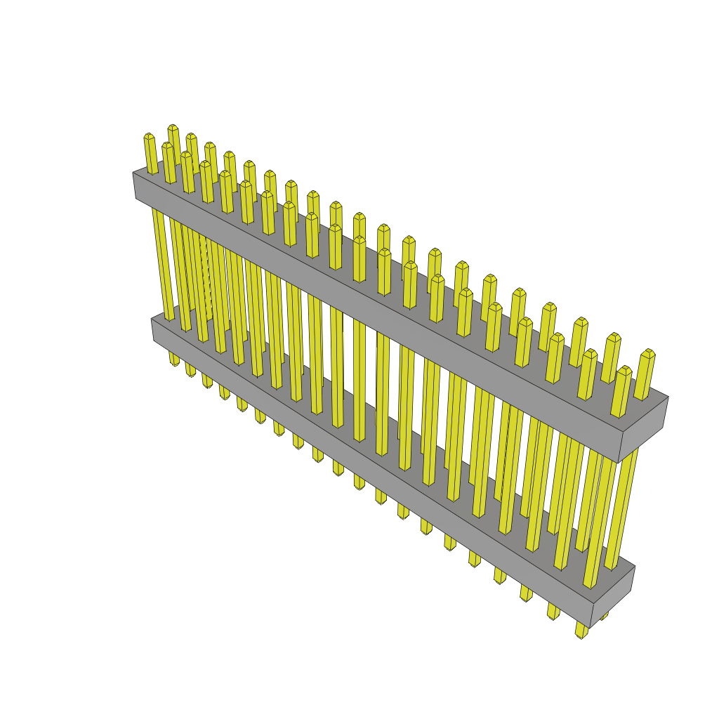 All Parts Connectors Backplane Connectors Hard Metric Connectors TW-20-07-F-D-550-090 by Samtec
