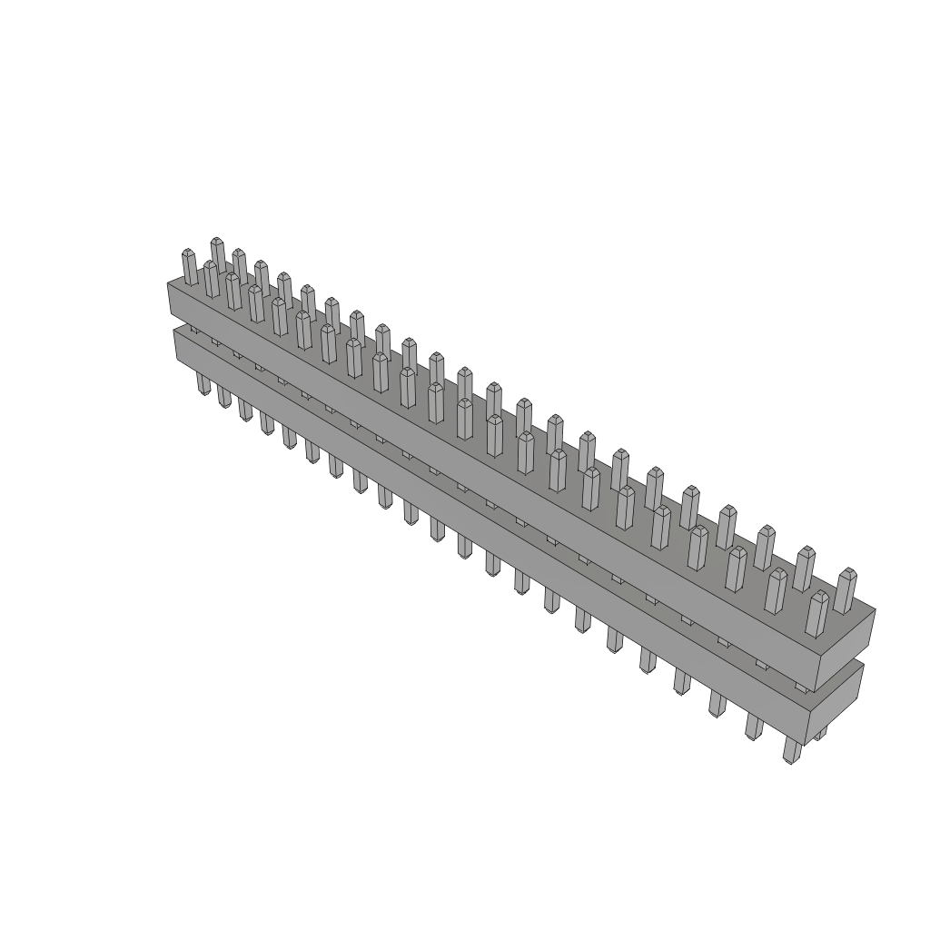 All Parts Connectors Backplane Connectors Hard Metric Connectors TW-22-02-T-D-200-095 by Samtec