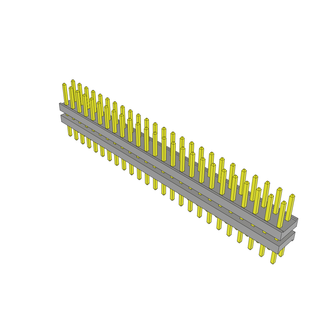 All Parts Connectors Backplane Connectors Hard Metric Connectors TW-25-09-L-D-160-130 by Samtec