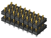 All Parts Connectors Backplane Connectors Hard Metric Connectors TW-25-12-T-D-897-087 by Samtec