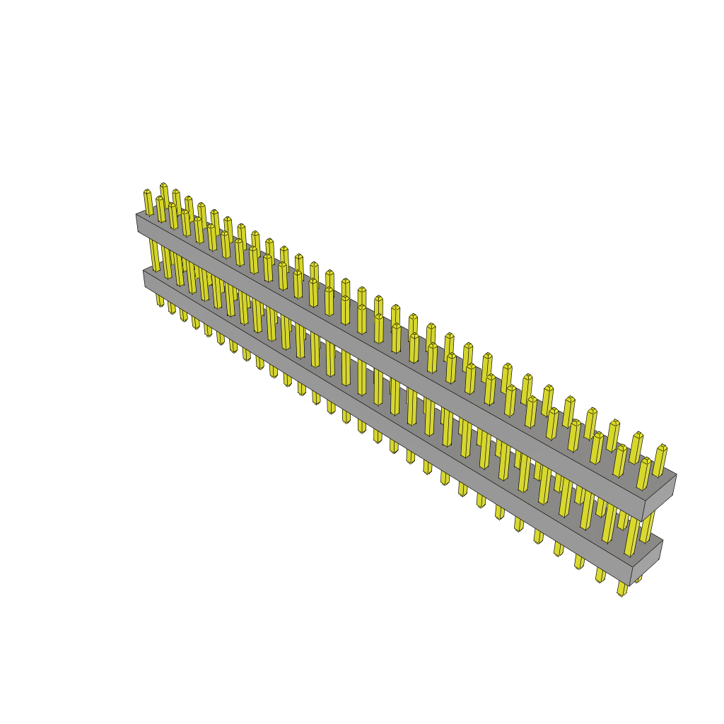 All Parts Connectors Backplane Connectors Hard Metric Connectors TW-30-03-G-D-335-095 by Samtec