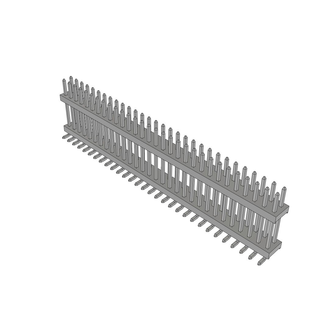 All Parts Connectors Backplane Connectors Hard Metric Connectors TW-30-06-T-D-445-SM by Samtec