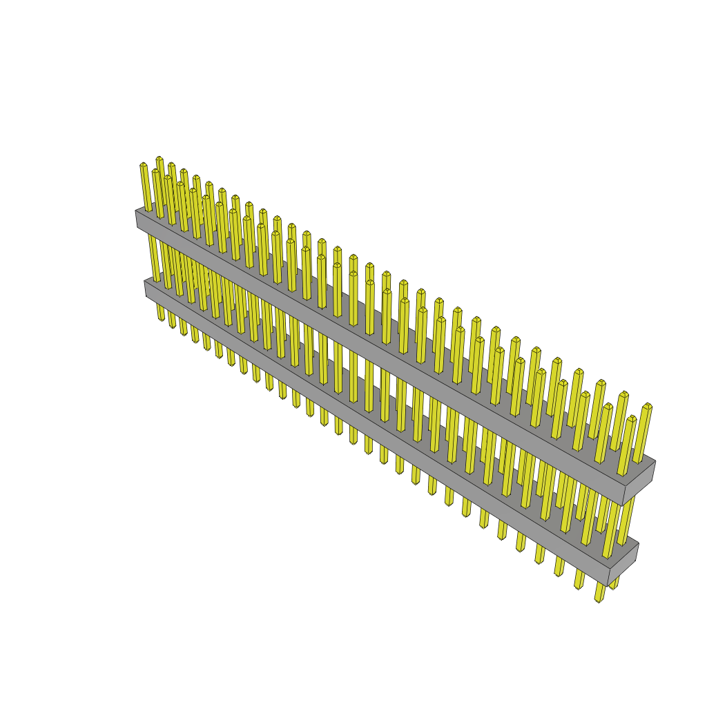 All Parts Connectors Backplane Connectors Hard Metric Connectors TW-30-07-G-D-415-125 by Samtec