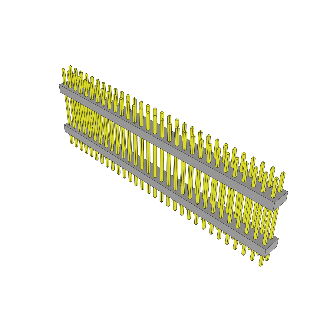 All Parts Connectors Backplane Connectors Hard Metric Connectors TW-30-08-L-D-515-150 by Samtec