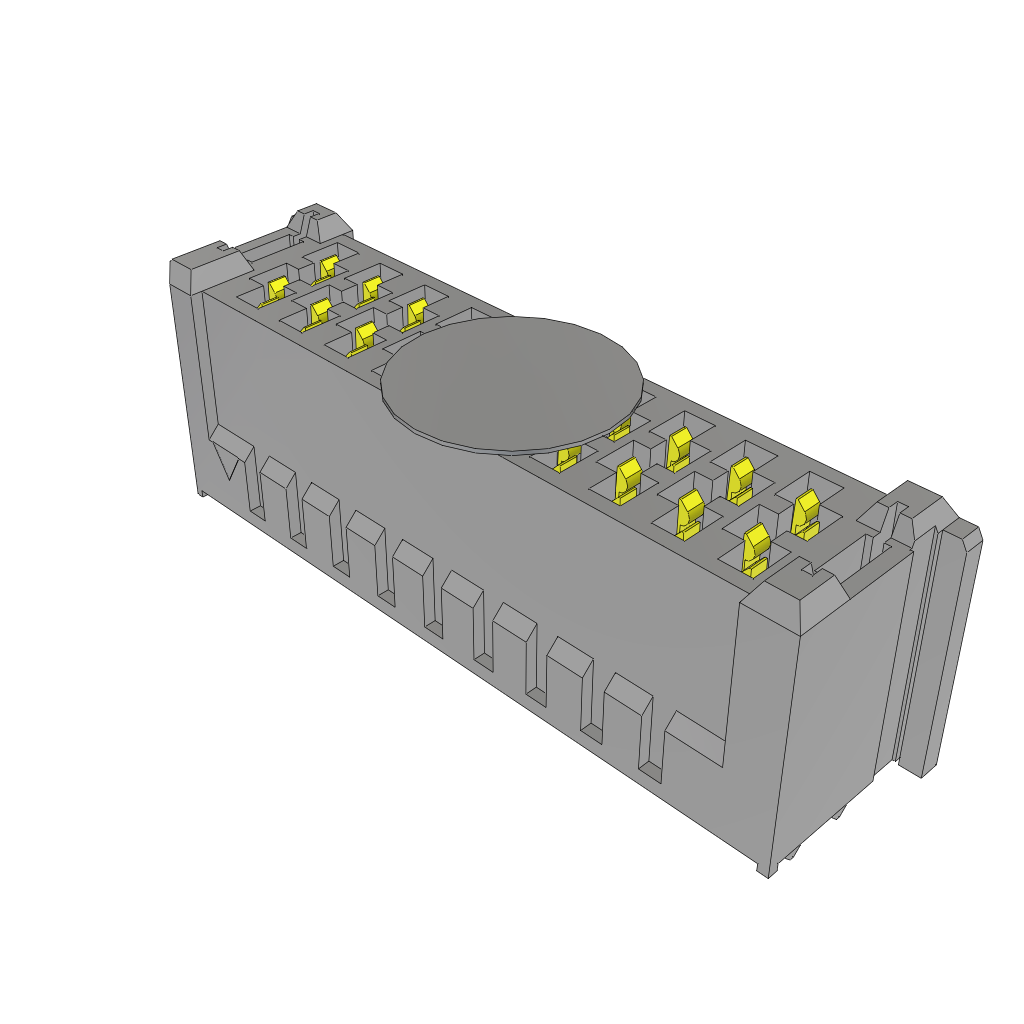 All Parts Connectors Micro Rugged Connector UMPS-10-07.5-S-V-S-W-TR by Samtec