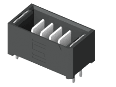 All Parts Connectors Micro Rugged Connector UMPT-03-02.5-G-V-S-W-P-TR by Samtec