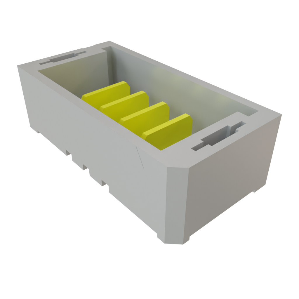 All Parts Connectors Micro Rugged Connector UMPT-04-01.5-G-V-S-TR by Samtec