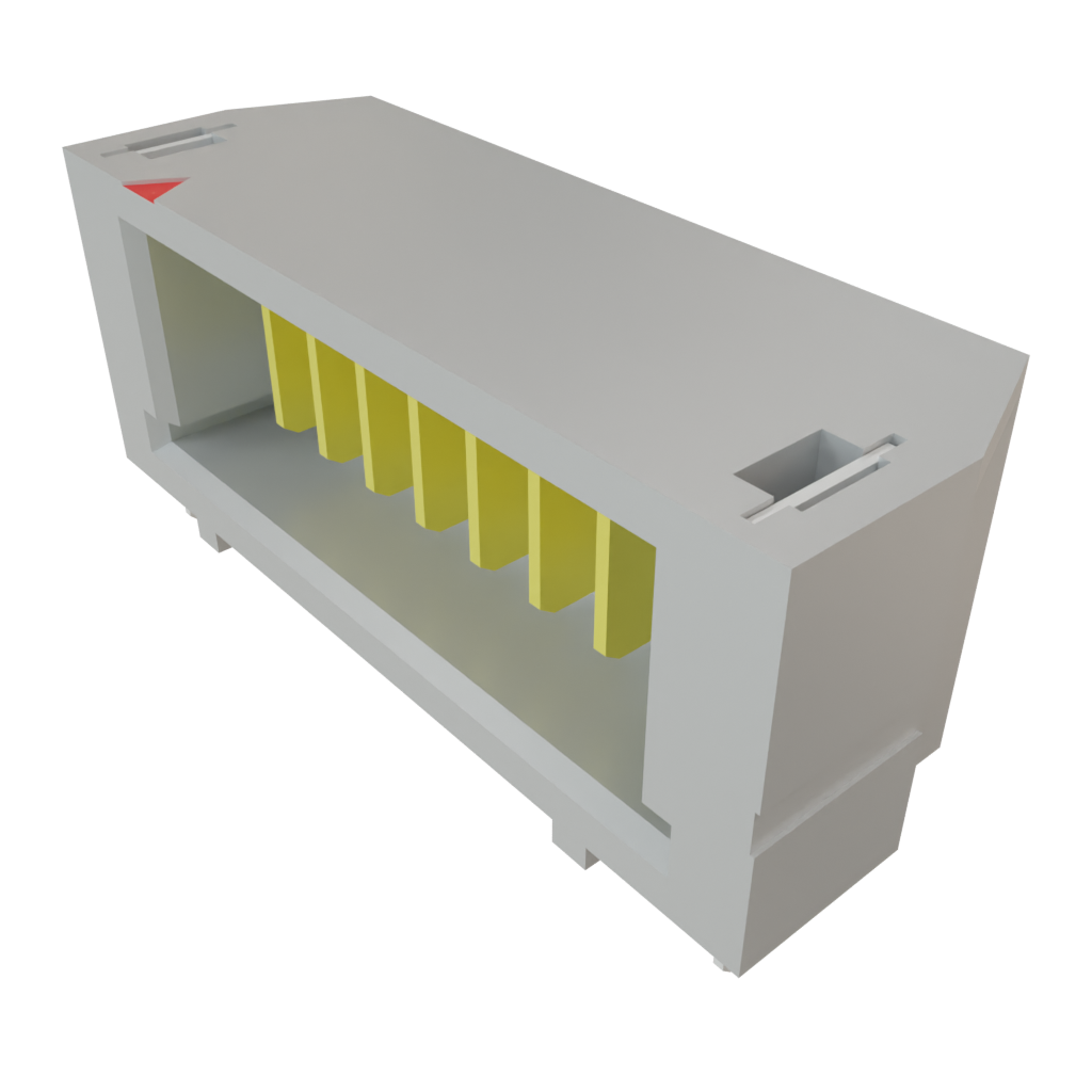 All Parts Connectors Micro Rugged Connector UMPT-07-01-S-RA-WT-TR by Samtec