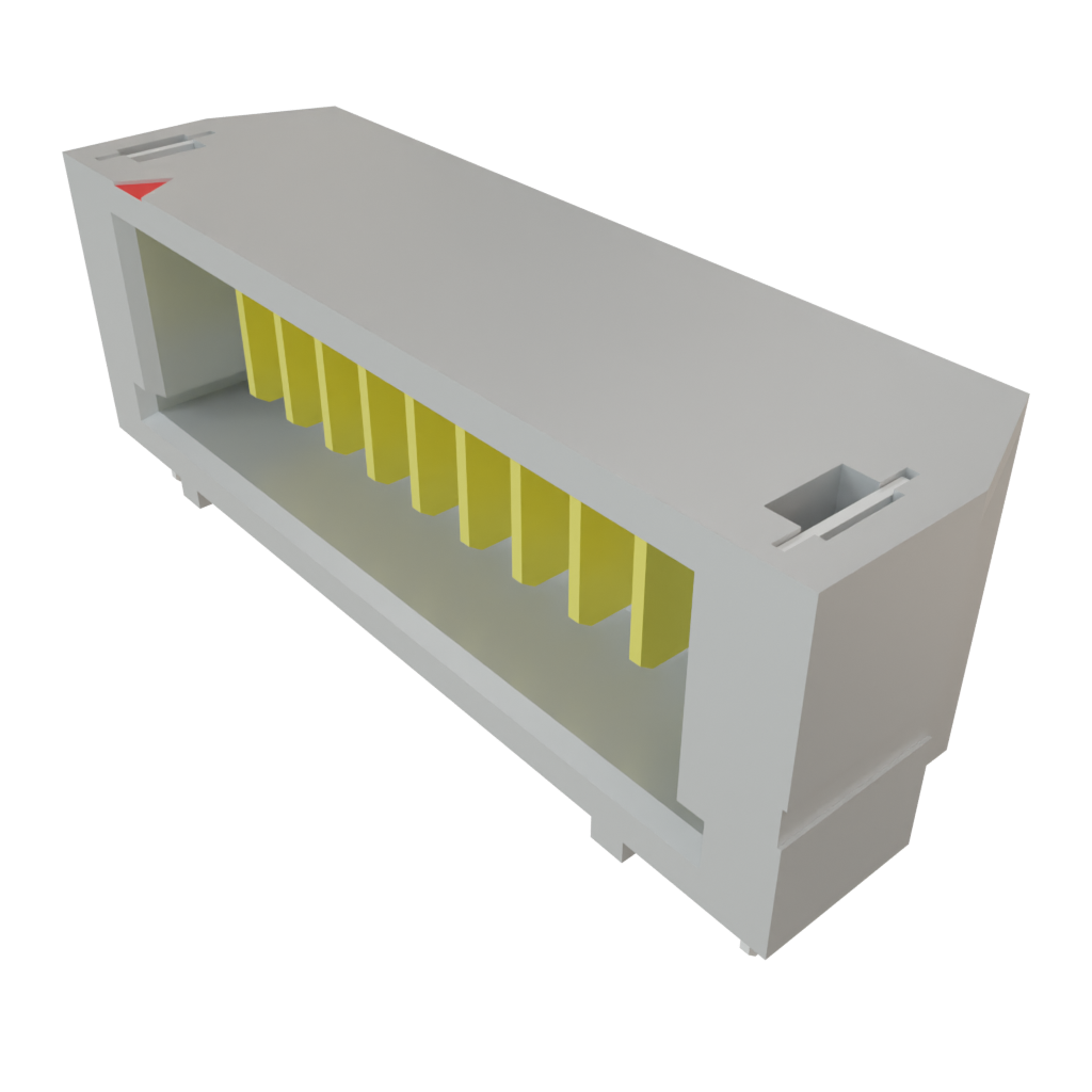 All Parts Connectors Micro Rugged Connector UMPT-09-01-L-RA-WT-TR by Samtec