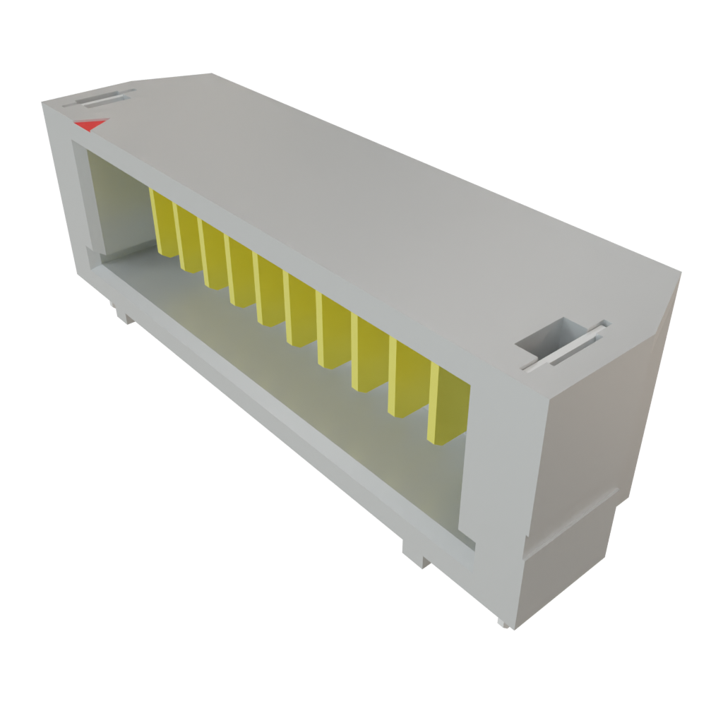All Parts Connectors Micro Rugged Connector UMPT-10-01-L-RA-WT-TR by Samtec