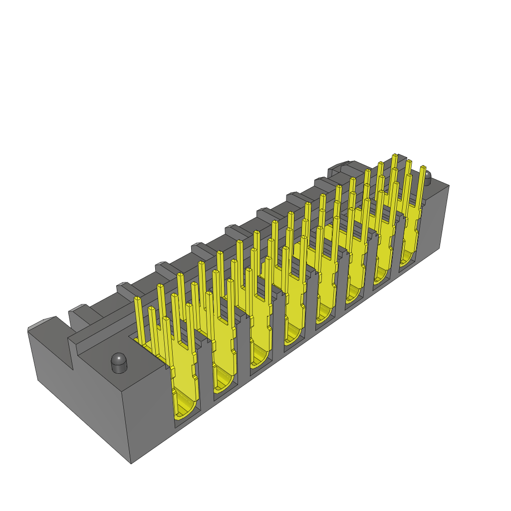 All Parts Connectors PC Board Board to Board UPS-08-01-02-L-RA by Samtec