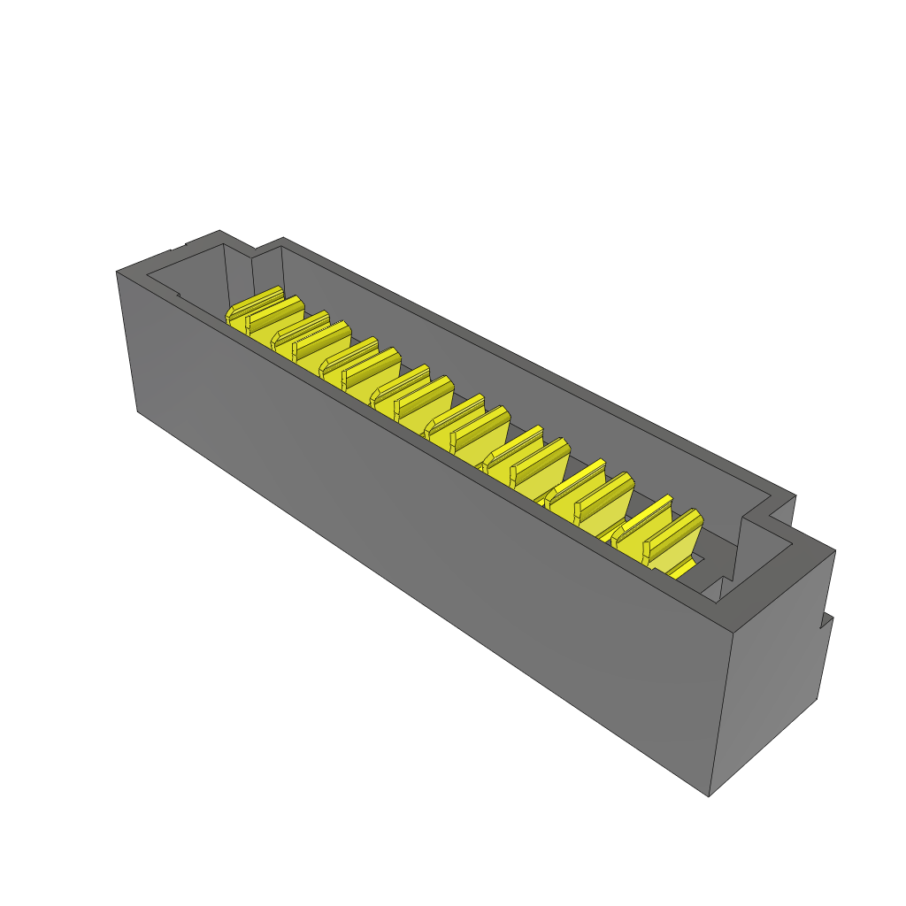 All Parts Connectors PC Board Board to Board UPT-08-01-01-L-RA-LC by Samtec