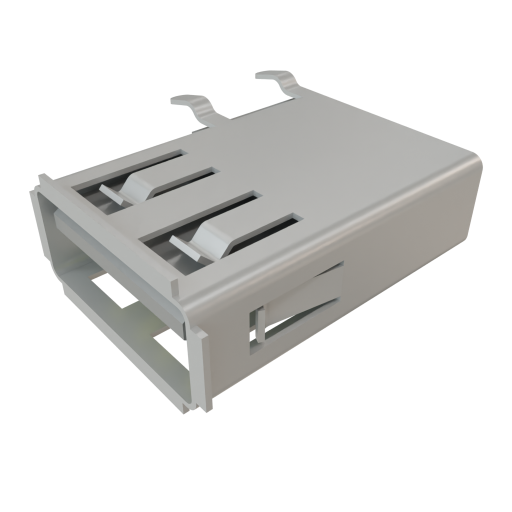 All Parts Connectors USB-A-S-F-B-VU by Samtec