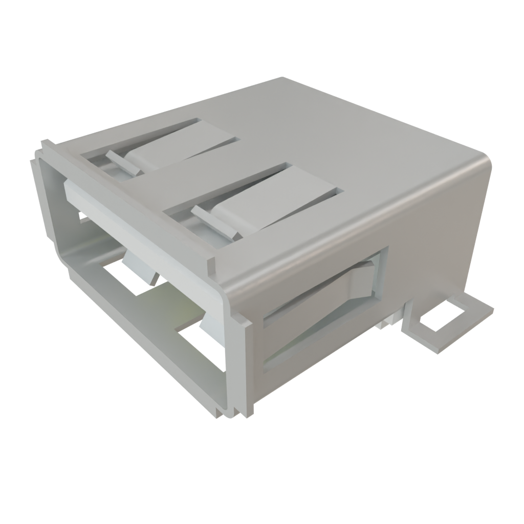 All Parts Connectors Fiber Optic Connectors and Accessories ST Connectors USB-A-S-F-W-SM2-R by Samtec