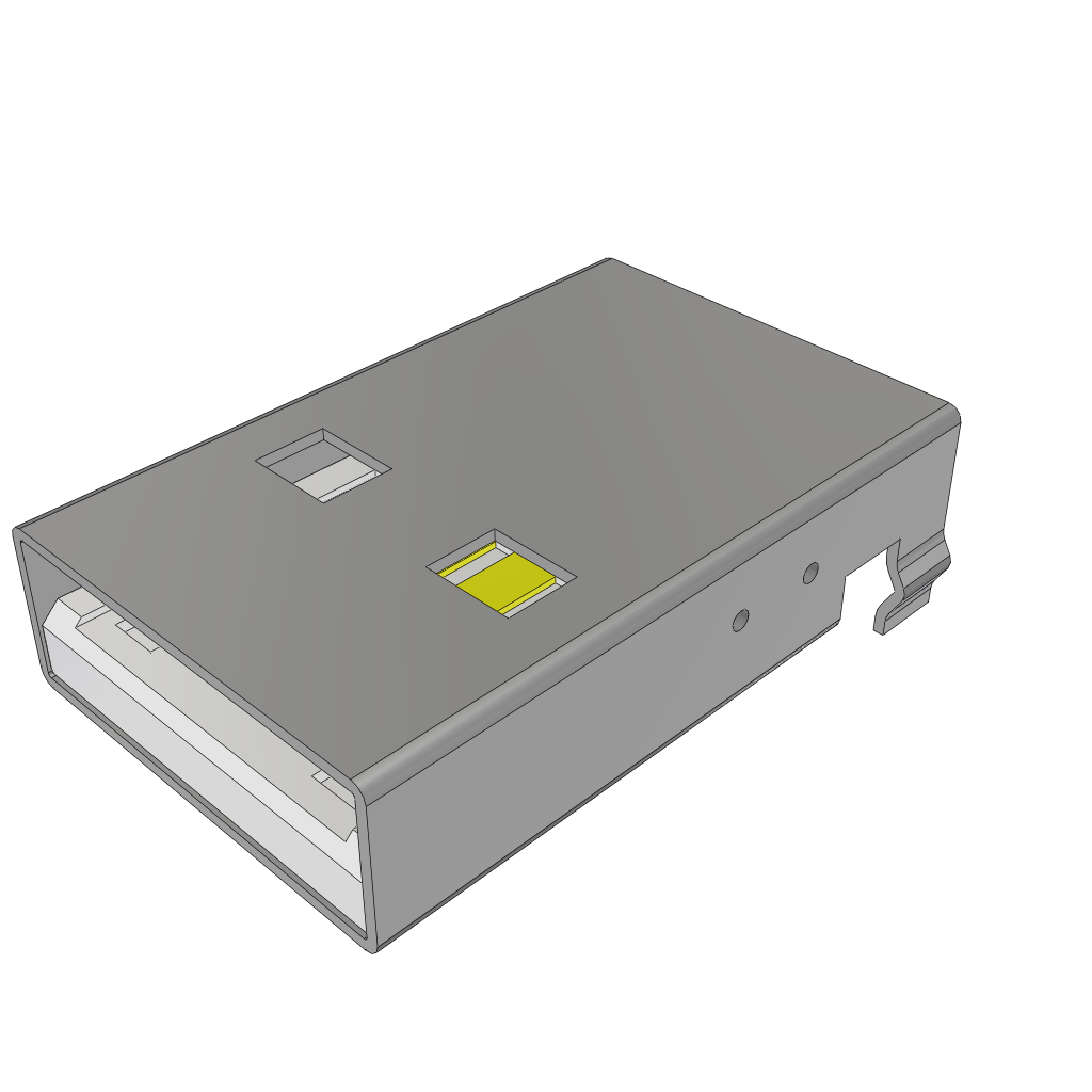 All Parts Connectors Fiber Optic Connectors and Accessories ST Connectors USB-AM-S-F-W-SM1-R by Samtec
