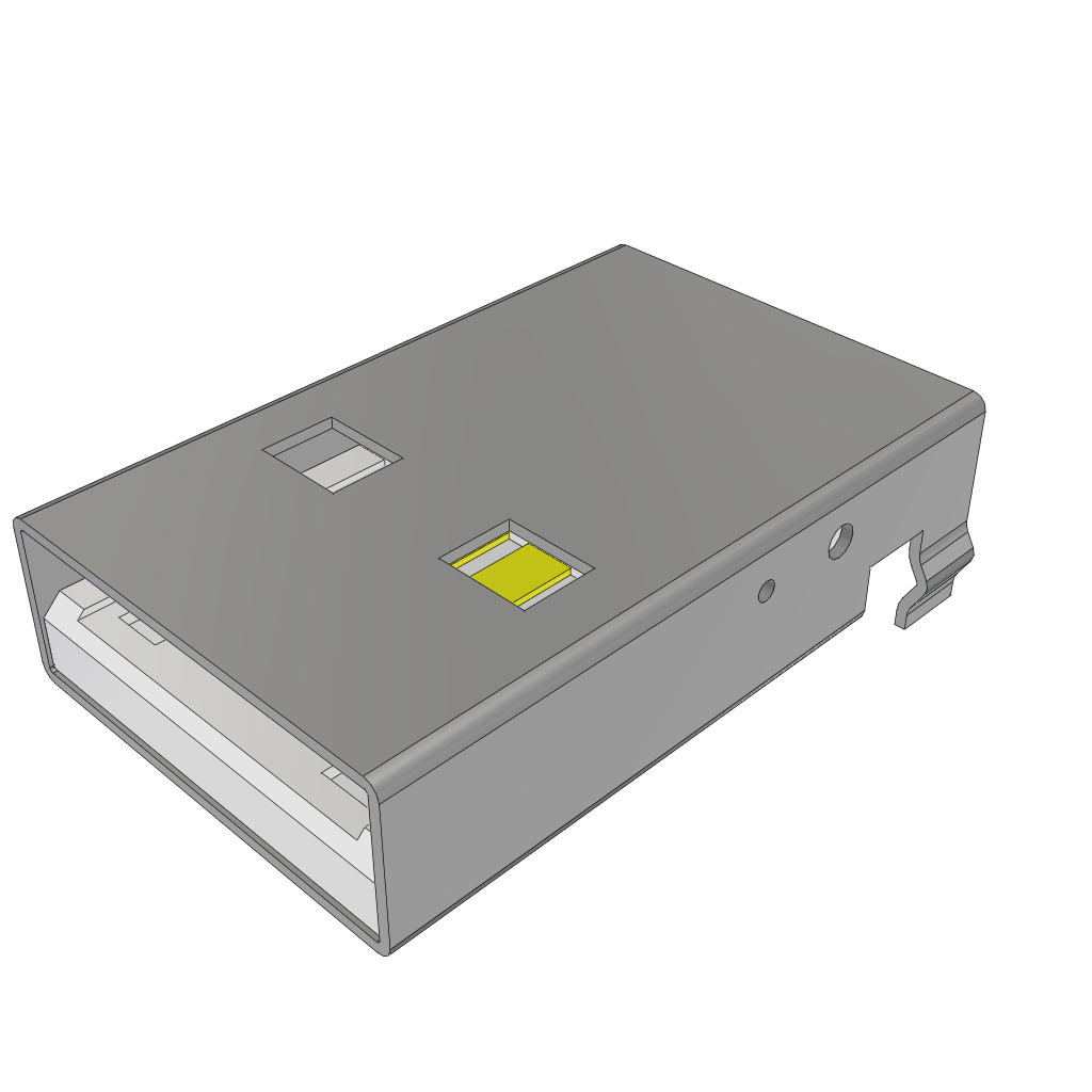 USB-AM-S-S-W-TH by Samtec