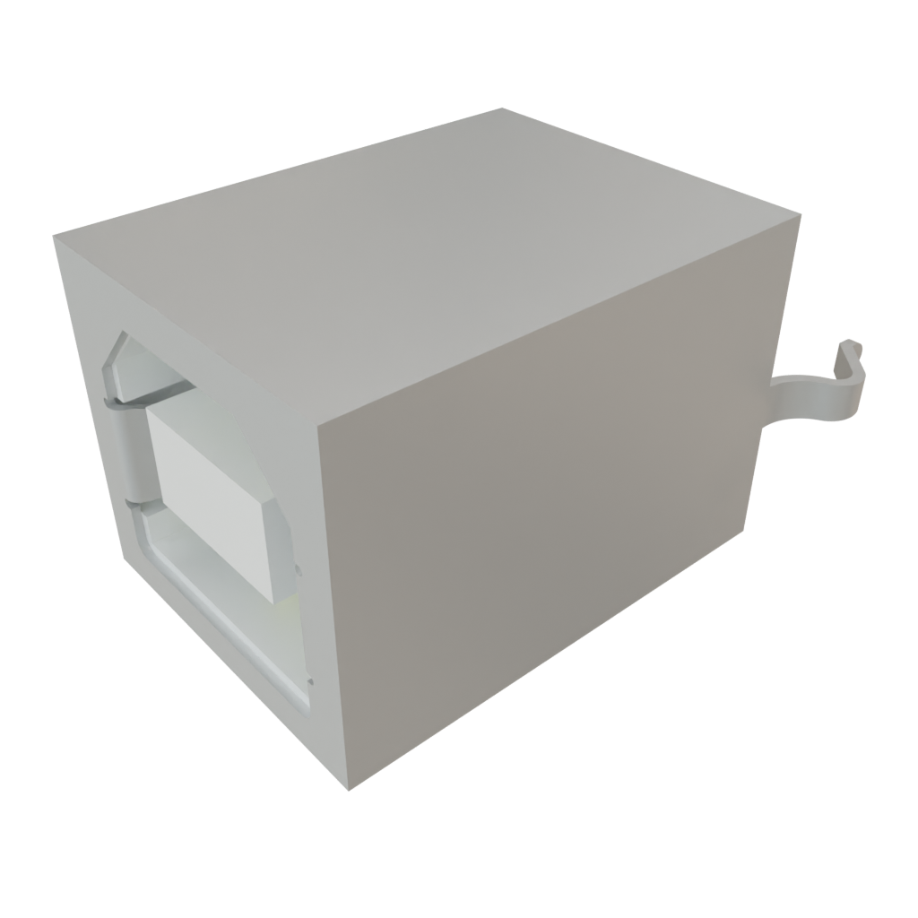 All Parts Connectors USB-B-S-S-W-VT by Samtec