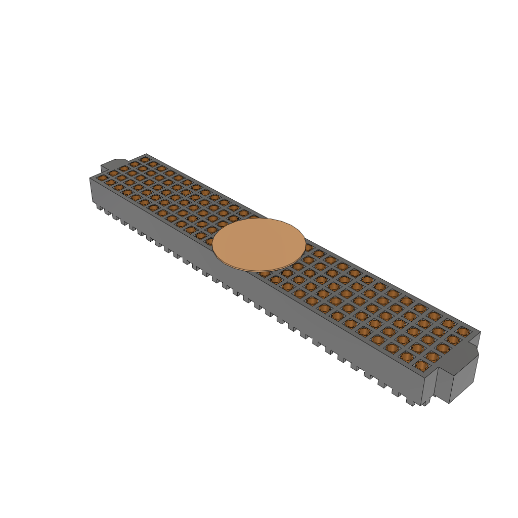All Parts Connectors Backplane Connectors Hard Metric Connectors YFS-30-L3-H-05-SB-K-TR by Samtec