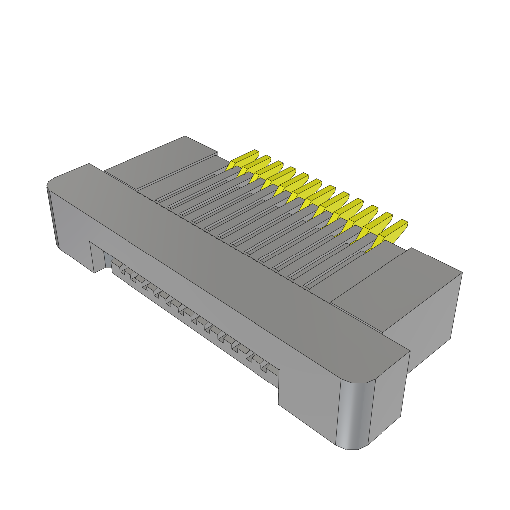 All Parts Connectors FFC Connectors ZF5S-12-02-T-WT-TR by Samtec