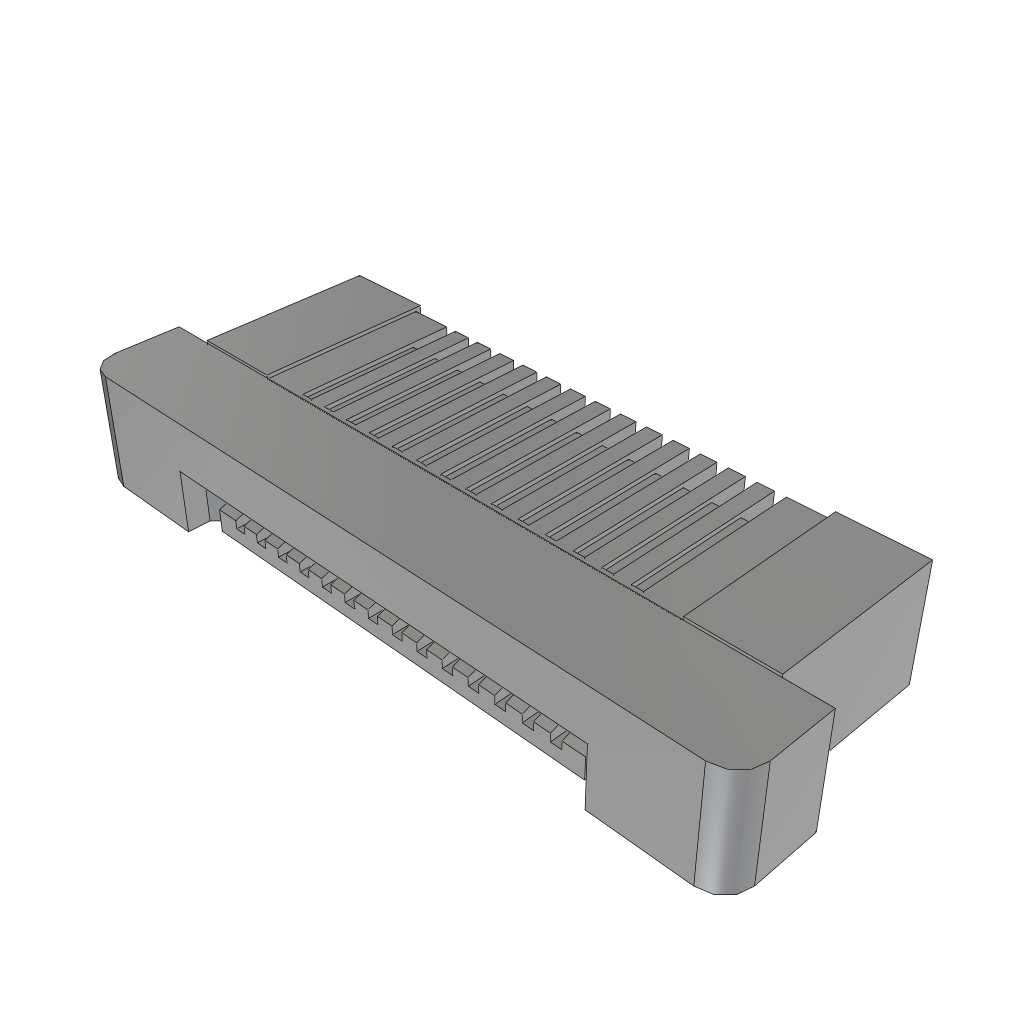 All Parts Connectors FFC Connectors ZF5S-14-01-T-WT by Samtec