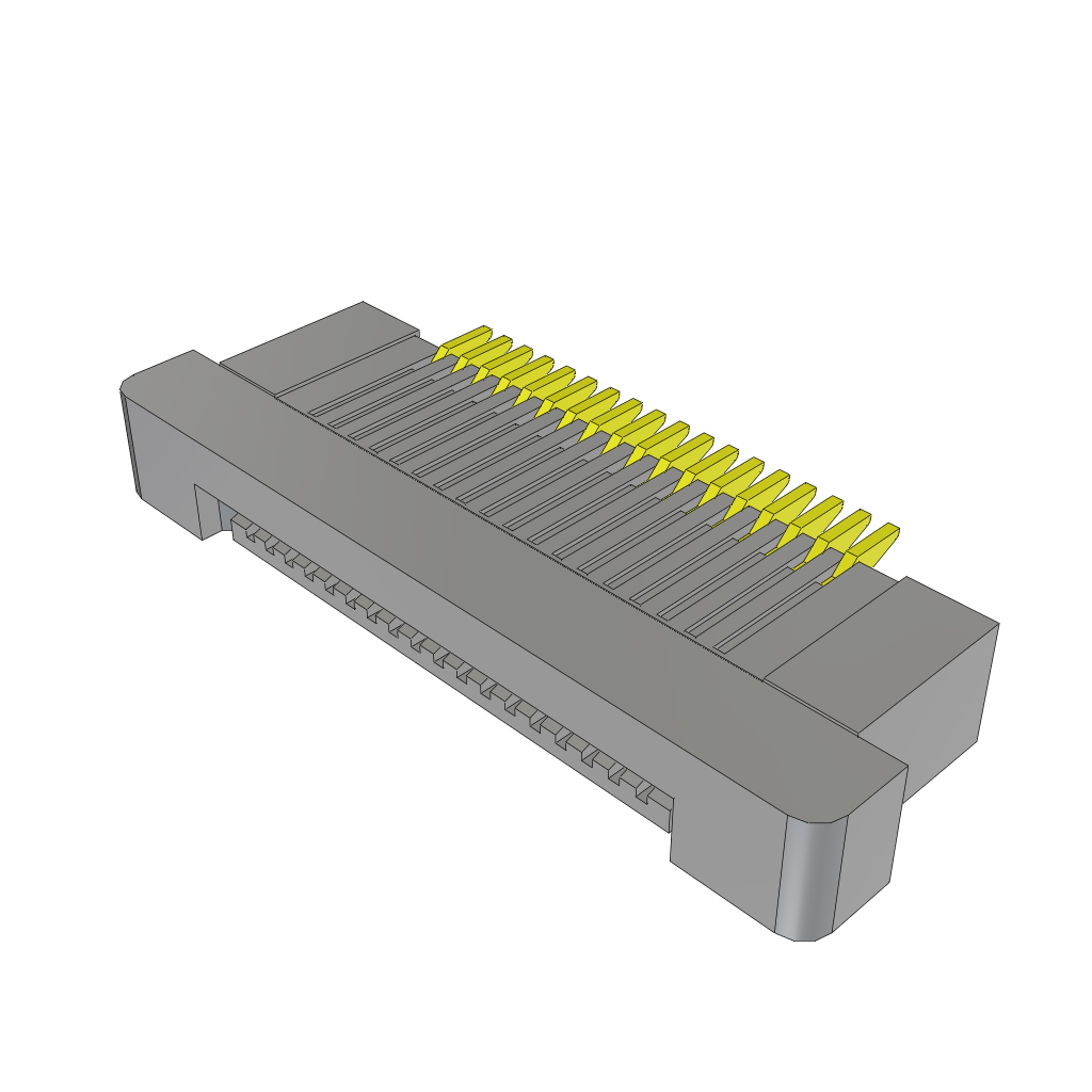 All Parts Connectors FFC Connectors ZF5S-18-02-T-WT by Samtec